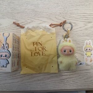 Labubu Pin For Love confirmed “F” for future (yellow)